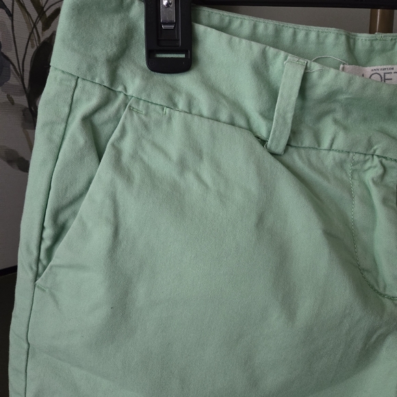 Ann Taylor Loft Shorts sz 4 green - Picture 2 of 7